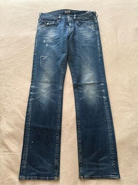 True Religion Men's Jeans - Faded Blue Wash